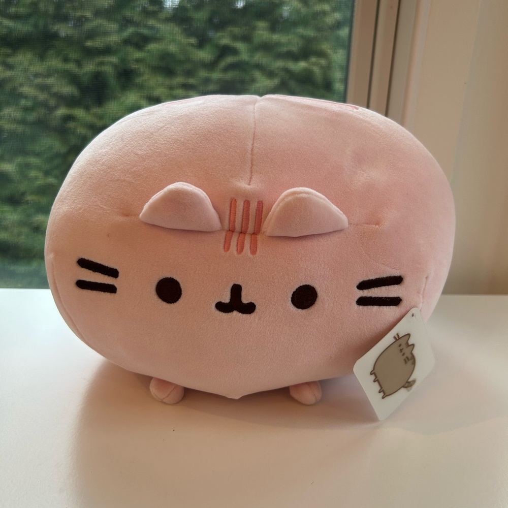 NWT 11 inch pink squisheen Pusheen
